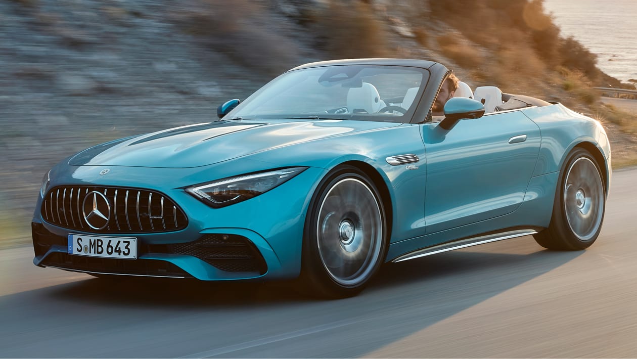 New MercedesAMG SL 43 unveiled as entrylevel roadster Auto Express